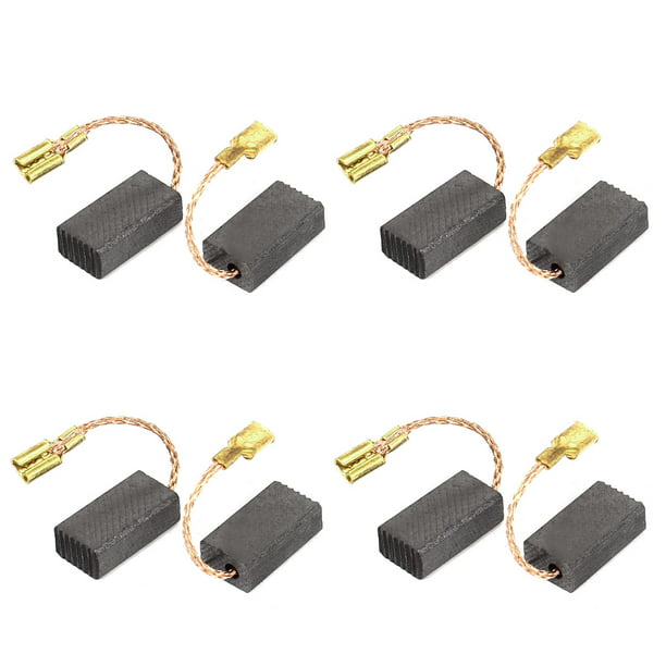 8 Pcs 17mm X 8mm X 6mm Motor Carbon Brush For Angle Grinder Power Tool Part